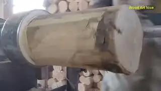 Amazing woodworking projects ideas || young man with great skills woodturning