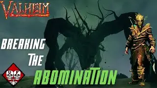 Valheim | How to Break The Abomination & Make Root Armor | Gameplay