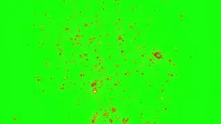 spark light particle green screen background loop animation - Download Stock Footage