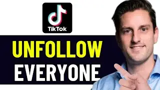 HOW TO UNFOLLOW EVERYONE ON TIKTOK 2024! (FULL GUIDE)