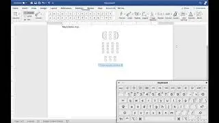 How to type Matrices EASILY in Word, and with Keyboard only!