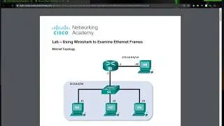 using wireshark to examine ethernet frames | ccna cyberops labs chapter 4