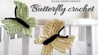 Бабочка крючком / Butterfly crochet