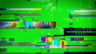 Glitch Green Screen [4K + SFX / Free Download]