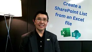 How to create a SharePoint list from an Excel file