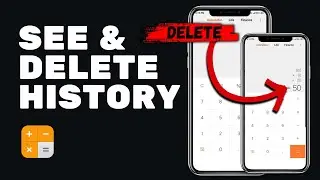 How To Delete Calculator History