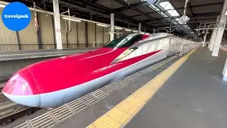 Riding Japan's FASTEST Bullet Train at 320kmph/200mph | Shinkansen Komachi
