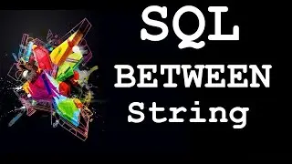 SQL: BETWEEN String Range