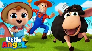 Baa Baa Black Sheep | Little Angel Kids Songs & Nursery Rhymes