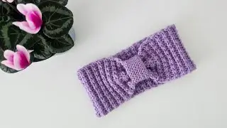 Crochet headband 