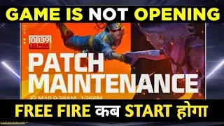 Ob39 Is Live | Free Fire Maintenance Break Today | free fire kyu nahi chal raha hai | ff new event