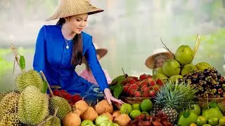 Walking Around The Fruit Market In Bangkok, Thailand