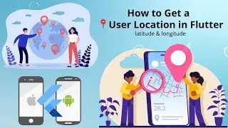 Flutter Get user Current Location with Geolocator | Coordinates Latitude and Longitude Tutorial 2024