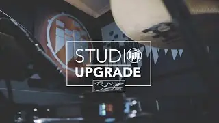 100K SUBS STUDIO UPGRADE!!! | Concrete Desk Build, Re-Paint, Lighting, New Backdrop & Logo