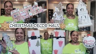 CHRISTMAS DECOR HAUL 2023 * TJMAXX/ HOMEGOODS & MARSHALLS