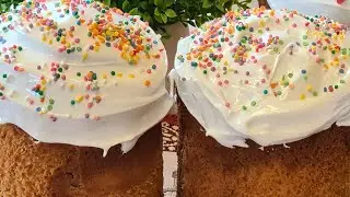 Красивая и вкусная  глазурь для куличей.Beautiful and delicious icing for cakes.