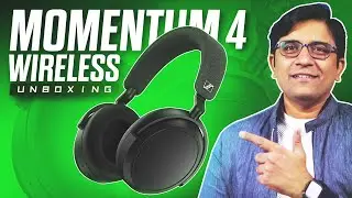 Sennheiser Momentum 4 Headphones Unboxing⚡60h Battery | ANC | aptX | Smart Pause!