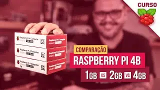 Raspberry Pi 4 1GB vs 2GB vs 4GB - Curso de Raspberry Pi