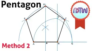 Pentagon | How to draw a pentagon