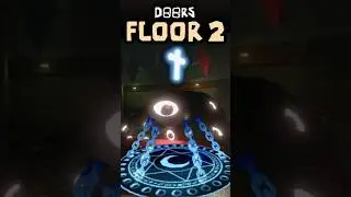 DOORS FLOOR 2 all CRUCIFIX USES on NEW MONSTERS 👁