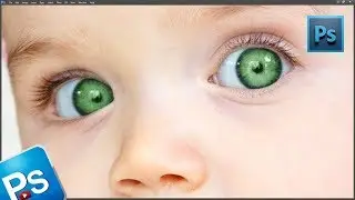 Photoshop para Blogueiras - Como mudar a cor dos olhos no photoshop