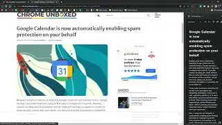 'Read Anything' Feature on Google Chrome - Demo