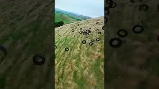 100 Tires vs Mountain!