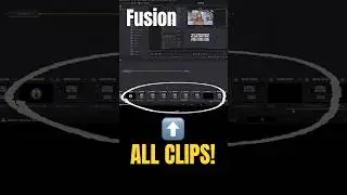 Open Your ENTIRE Timeline in FUSION - DaVinci Resolve