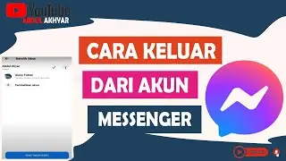 cara keluar dari akun messenger facebook