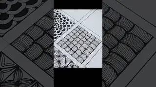 #71|| Easy zentangle patterns || zentangle doodle art || zentangle art step by step ||