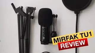 USB Condenser Microphone for Streaming the New Macs Setup OBS - Mirfak Audio TU1 Review