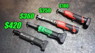 Pricey New Snap-On & Matco Ratchets vs Milwaukee & DeWALT