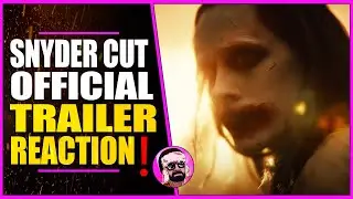 ZACK SNYDER'S JUSTICE LEAGUE Official Trailer REACTION HBO Max 