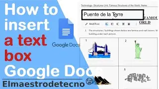 How to insert a text box in Google Docs or Google Documents