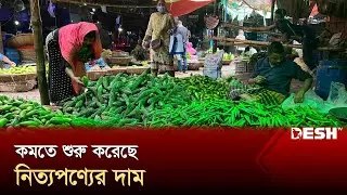 কমতে শুরু করেছে নিত্যপণ্যের দাম | Bazar | News | Desh TV