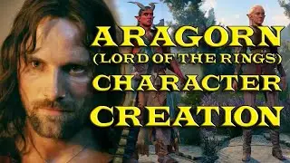 Baldur's Gate 3 - Aragorn (Lord of the Rings) Character Creation