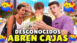 LE PIDO a DESCONOCIDOS QUE ME ABRAN MEGACAJAS de BRAWL STARS