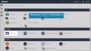 cPanel : comment gérer une base de données MySQL avec phpMyAdmin