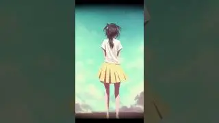 How An AI Pictures An Anime Girl Looking At A Beautiful Sky