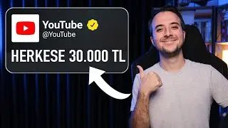 Youtube 30.000 TL Para Dağıtacak!