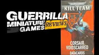 GMG Reviews - KILL TEAM (2024): CORSAIR VOIDSCARRED Datacards by Games Workshop