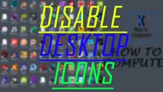 How to disable show desktop icons in windows 10