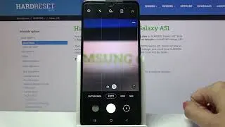 Cómo activar / poner el temporizador de la cámara en SAMSUNG Galaxy A51