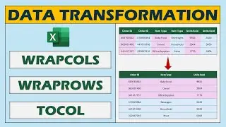 Data Transformation | Combine Multiple Data Range