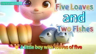 Five Loaves and Two Fishes✝️ kids  song with lyrics |  kids worship