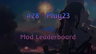 osu! But I Hit Mod Leaderboard for A Cancer Map
