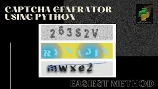 Creating Captcha using Python