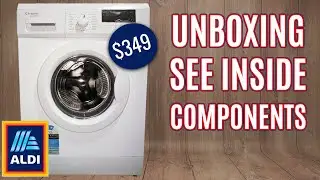 Unboxing the Aldi Front Load Washing Machine and Components Revealed