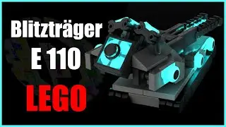 Мини ПТ-САУ Blitzträger auf E 110 из Лего // Mini tank destroyer Blitzträger auf E 110 made of Lego