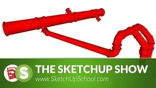 Pipe Layout with 3Skeng for Sketchup | SketchUp Show #69 (Tutorial)